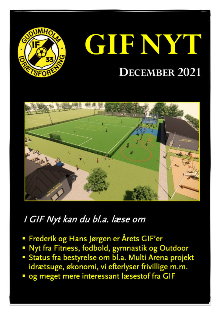 Forsiden af GIF Nyt december 2021